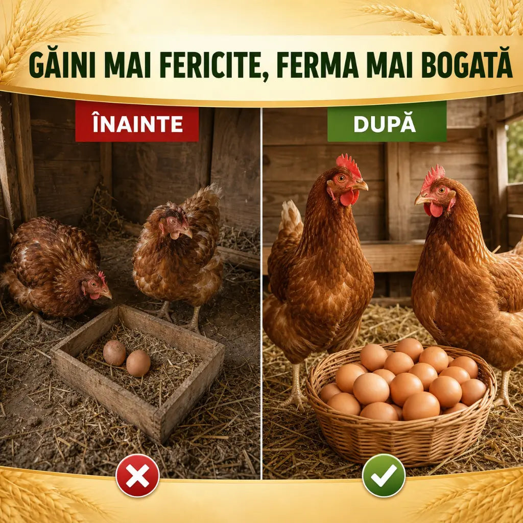 Tratament 100% natural pentru păduchii de găina